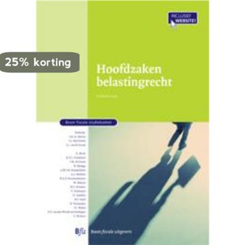 Hoofdzaken belastingrecht / Boom fiscale studieboeken, Verzenden, Gelezen