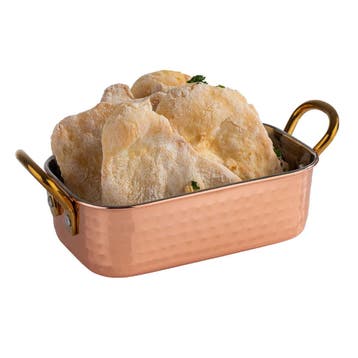 GGM Gastro | (6 stuks) Mini koekenpan - MUMBAI - RVS - 0,45L, Huis en Inrichting, Keuken | Potten en Pannen, Verzenden, Nieuw