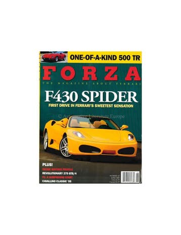 2005 FERRARI FORZA MAGAZINE 62 ENGELS, Nieuw, Ferrari, Author