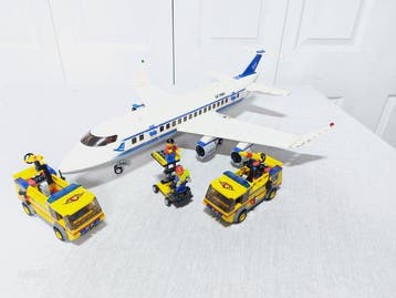 Lego Set - City - 7893 Passagiersvliegtuig met trap; 7891, Nieuw