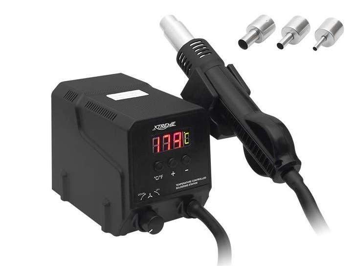 300W Hete Lucht SMD Rework Station - Xtreme PR-8908, Doe-het-zelf en Verbouw, Gereedschap | Overige machines, Nieuw, Ophalen of Verzenden
