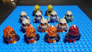 Lego Minifiguur - Power Miners - Power miners lot, Nieuw