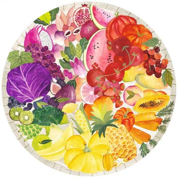 Ravensburger puzzel Fruits and Vege van €24,99 voor €12,49, Ophalen of Verzenden, Nieuw