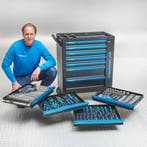 Datona Gereedschapswagen Black-Line 7 laden + 153-delige, Ophalen of Verzenden, Nieuw