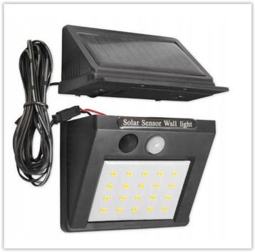 Solar LED Buitenlamp - 3 Watt - koud wit - 200 Lumen, Ophalen of Verzenden, Nieuw