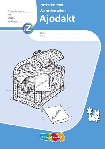 Groep 6 Puzzelen met woordenschat / Ajodakt Taal, 5 ex, Verzenden, Zo goed als nieuw, Eva den Boogert