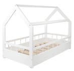 Bed Huis Scandinavisch | 80x160 | Beste Prijs, Nieuw, 70 tot 85 cm, Lattenbodem, 140 tot 160 cm