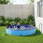 vidaXL Kinderen Zwembad Blauw Ø200 x 30 cm Dik PVC en, Verzenden, Nieuw