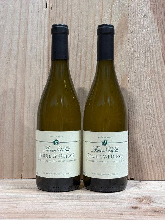 2023 Domaine Valette - Pouilly Fuissé - 2 Flessen (0.75, Verzamelen, Wijnen