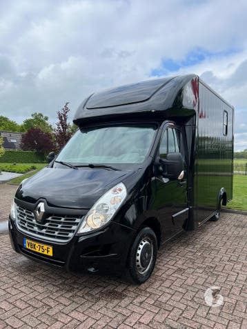 Prachtige aluminium Renault paardenwagen! 2017!, Ophalen, Zo goed als nieuw, Aluminium, 2-paards trailer