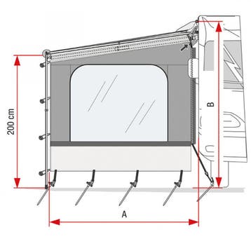Fiamma Side W CaravanStore XL, Ophalen of Verzenden, Nieuw