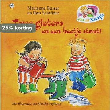 Twee gieters, beetje stout / Jan en Noortje - Ron Schröder, Boeken, Kinderboeken | Kleuters, Verzenden, Gelezen, Ron Schröder