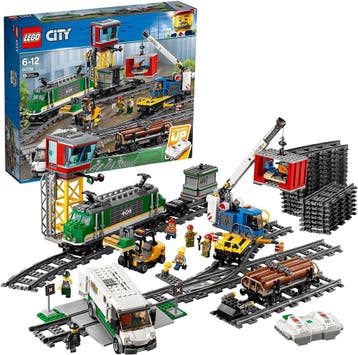 LEGO Trein Met Afstandsbediening | Tweedekansje | OP=OP, Ophalen of Verzenden, Zo goed als nieuw, Complete set, Lego