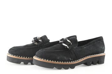 Di Lauro Loafers in maat 38 Zwart, Kleding | Dames, Verzenden, Zwart, Overige typen, Di Lauro