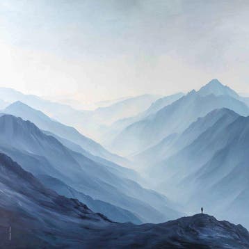 David Law - Minimal Presence XXVIII, Antiek en Kunst