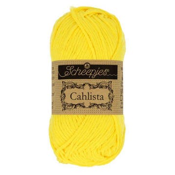 Scheepjes Cahlista 50 gr - 280 Lemon, Verzenden, Nieuw