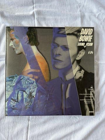 David Bowie - Sound + Vision - 6 x LPs box set (clear vinyl), Nieuw in verpakking