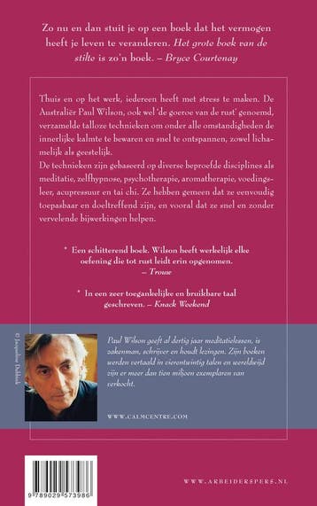 Het grote boek van de rust 9789029573986 Paul Wilson, Boeken, Verzenden, Gelezen, Paul Wilson