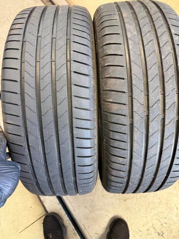 2x Bridgestone 225/55/18 Turanza 6  DOT2025 gratis montage!, 18 inch, Gebruikt, Band(en), Personenwagen