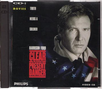 Philips CD-i / CDi Clear and Present Danger, Verzenden, Zo goed als nieuw