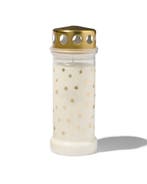 HEMA Herdenkingslicht Ø6.5x17, Huis en Inrichting, Woonaccessoires | Kandelaars en Kaarsen, Verzenden, Nieuw, Wit