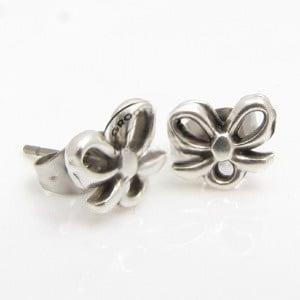 2 x DQ metaal oorstekers strikje met vleugel oog 9mm, pin..., Ophalen of Verzenden, Nieuw, Overige typen