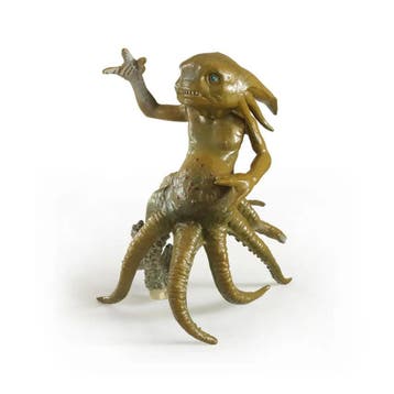 Harry Potter Magical Creatures Grindylow Sculptuur (No. 18), Antiek en Kunst, Kunst | Beelden en Houtsnijwerken, Ophalen of Verzenden