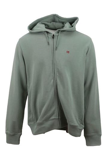 Napapijri Hoodie in maat XL Groen, Kleding | Heren, Truien en Vesten, Verzenden, Zo goed als nieuw, Overige kleuren, Napapijri