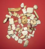 Indo-Grieks – Kushan-keizerrijkperiode Been, - Shell Kralen