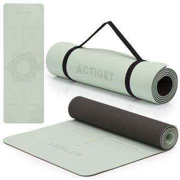 Actiget® Yogamat - Extra Dik - Inclusief Draagriem - 183 x, Ophalen of Verzenden, Nieuw
