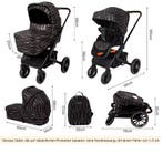 3-in-1 Reiskinderwagen met Omkeerbare Zitting, Verzenden, Nieuw