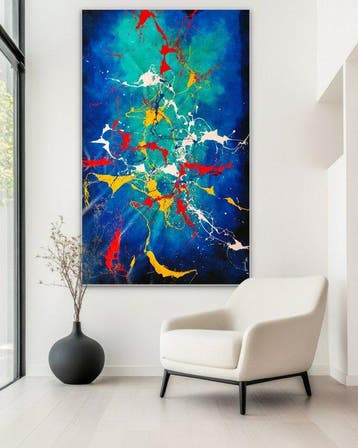 Gabriel Alba - Jardin Cromatico 13- XXL, Antiek en Kunst