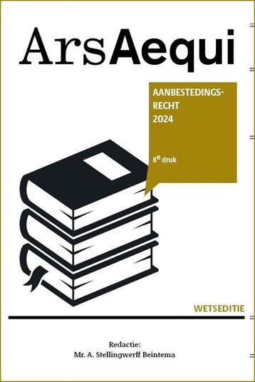 Aanbestedingsrecht 2024 9789493333130, Boeken, Verzenden, Zo goed als nieuw