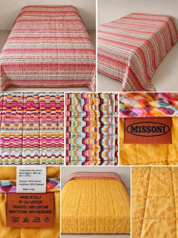 Missoni - Sprei - 260 cm - 260 cm - Dubbel gezicht