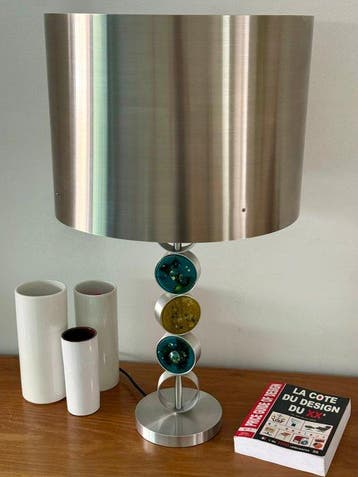Raak Amsterdam - Tafellamp - D.2095 - Aluminium, Glas