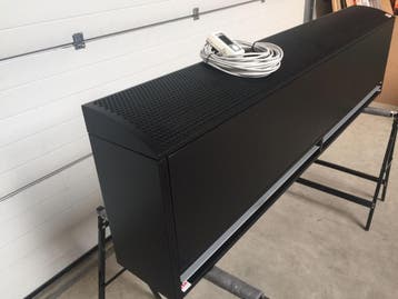 LSA luchtgordijn (2528), Ophalen of Verzenden, Gebruikt, 800 watt of meer, Overige typen