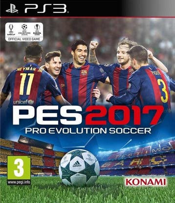 Playstation 3 Pro Evolution Soccer 2017, Verzenden, Zo goed als nieuw