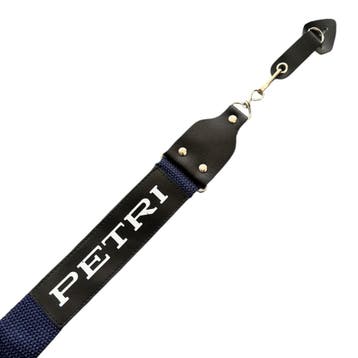 Petri Camera Neck Strap - Vintage - Donker Blauw (Nieuw), Verzenden, Nieuw
