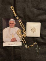 Rozenkrans - Parelmoer, verzilverd metaal - 2000-2010 - Papa