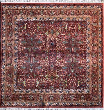Sarouck - Gereinigd - Tapijt - 200 cm - 196 cm, Nieuw