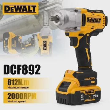 Dewalt DCF892 Slagmoersleutel 20V Brushless Accu - Krachtig, Doe-het-zelf en Verbouw, Verzenden, Nieuw