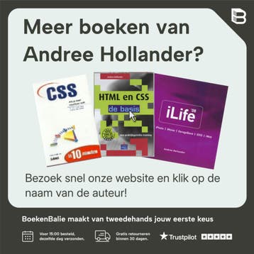 Indesign CS4 - de basis - Andree Hollander 9789043017657, Verzenden, Gelezen, Andree Hollander