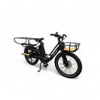 Vogue Wonder Longtail Black of Grey E-Bike   Aanbieding!, Fietsen en Brommers, Fietsen | Bakfietsen, Nieuw