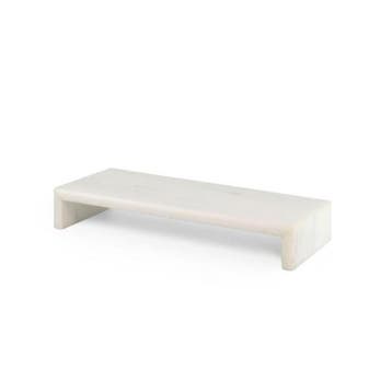 Sier Marmeren Serveerplank Wit 25x12cm, Verzenden, Nieuw