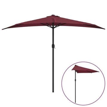 Zonwering Balkon Halfrond | 35% Korting, Ophalen of Verzenden, Zo goed als nieuw, 3 tot 4 meter, Stokparasol