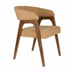 *WOONWINKEL* Dutchbone Adamello Vintage Eetkamerstoel Walnoo, Huis en Inrichting, Stoelen, Verzenden, Nieuw