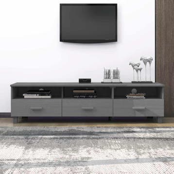 vidaXL Tv-meubel HAMAR 158x40x40 cm massief grenenhout, Minder dan 50 cm, Verzenden, Nieuw, Minder dan 100 cm