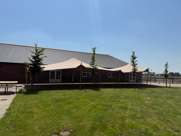 Nieuwe stretchtent te huur 7,5x10 / 15x10 / 22x10  Partytent, Opvouwbaar, Overige typen, 6 meter of meer, Nieuw