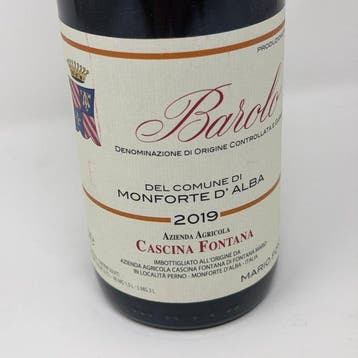2019 Cascina Fontana, Barolo del Comune di Monforte dAlba -, Nieuw
