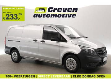 Mercedes-Benz Vito CDI Lang | 140PK | Camera | Schuifdeur, Euro 6, Mercedes-Benz, Nieuw, Zilver of Grijs